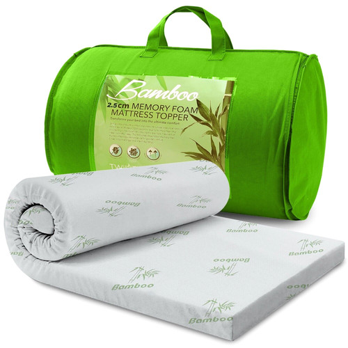 Bamboo mattress topper 2cm - mattress,