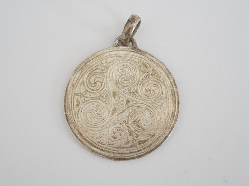 Pendant 925 silver coin - pendant,