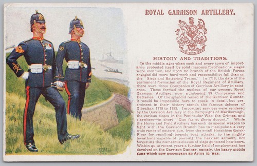 Royal garrison artillery - royal,