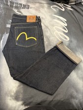 Evisu Jeans Gold Embroidery