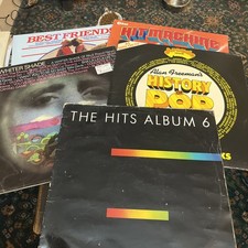 BULK BUY JOB LOT Various Artists 5x 12” Vinyl Compilation Albums 60/70s Mixed