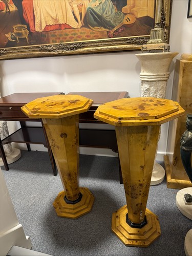 Pair art deco - deco, trumpet