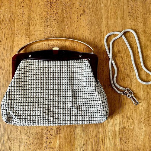 Vintage glomesh cream mesh - glomesh,