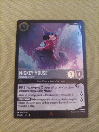 Mickey mouse playful sorcerer - mouse,