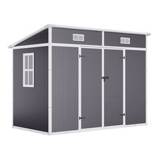 8x4 6x4 Large Plastic Shed
