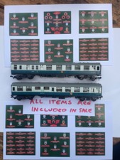 2x Trix TTR BR Mk1 Coaches blue/grey M21240 M1820 unboxed