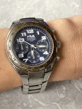 Mens Vintage Fila Watch Quartz