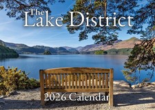 2026 Lake District Calendar - A4 opens to A3 -Inc: Ashness, Buttermere, Coniston
