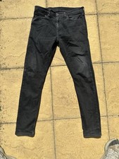 Levi Strauss Men’s Black 512 Jeans 34 X 34 Denim