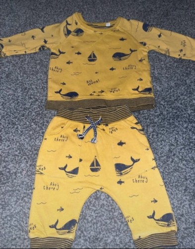 Boys nautical mustard trouser - mustard,