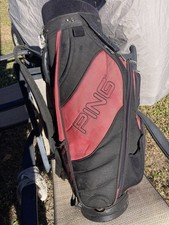 Ping Cart Bag , Lady Frontier, Pink/ Black, With Rain Cover
