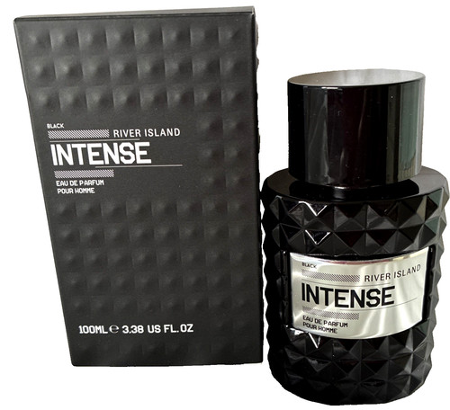 Men black intense river - black,