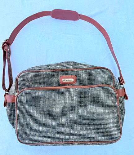 Vintage samsonite tweed carry - vintage,