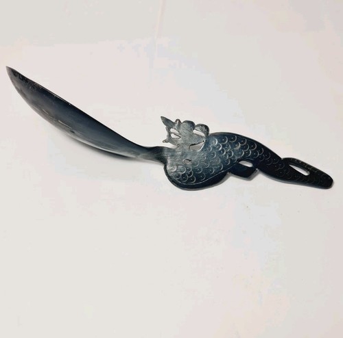 Vintage indonesian hand carved - hand,
