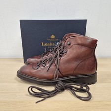 Loake Hiker Oxblood Burnished