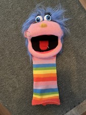 The Puppet Company Hand Puppet Gloria Rainbow Knit Sockette 16” GC