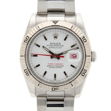 Rolex Oyster Perpetual Turn-O-Graph Thunderbird Gents Gold & Steel Watch 116264