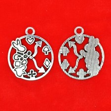 6 x Tibetan Silver White