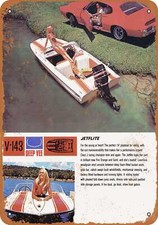 METAL SIGN - 1970 Glastron