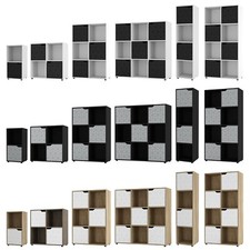 Wooden cube bookcase - bookcase, display