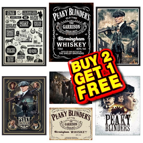 Peaky blinders metal tin - metal,