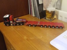 IMC Mammoet MB Arocs 8x4 & Nooteboom 6 + 2 Axle Multidolly Trailer, 1:50, vgc