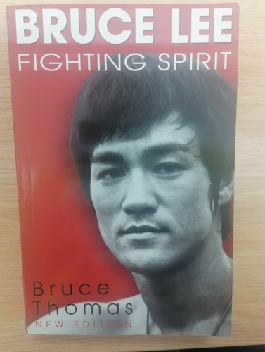 Bruce lee book fighting spirit - book,