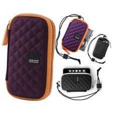 Compact Hard Shell Case Universal Holder Zip Up Bag Digital Camera Phone MP3 NEW