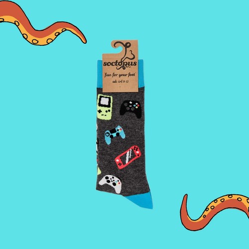 Soctopus gamer socks gaming - socks,