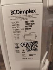 Dimplex PLXE PLX200E 2000W