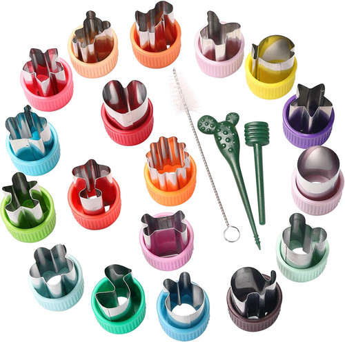 Pcs cookie cutters fruit - 18,