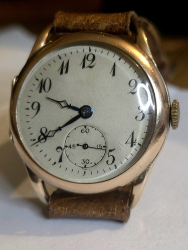 Ww2 miltary 9ct rose - ww2,