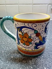 Vintage italian deruta hand - deruta,