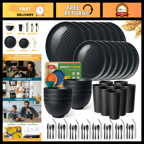 Piece dinnerware set - 32-piece, 8