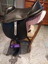 Black 10" Synthetic Saddle