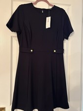 George Asda Black Dress Size 14