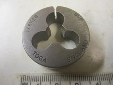 TOGA SPLIT DIE 1 5/16" OUTSIDE DIA 1/8" X 28 BSP EXCELLENT USED CONDITION *