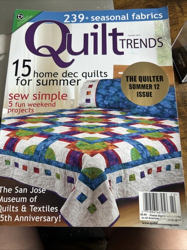 Quilt trends summer 2012 - quilt,