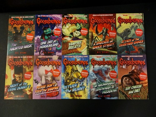Goosebumps stine 10 - by, r