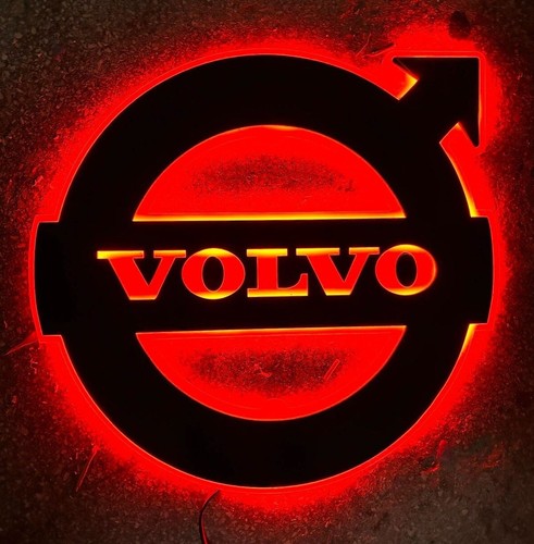 Volvo mirror led - volvo, 3d