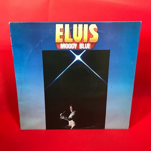 Elvis presley moody blue 1977 - blue,