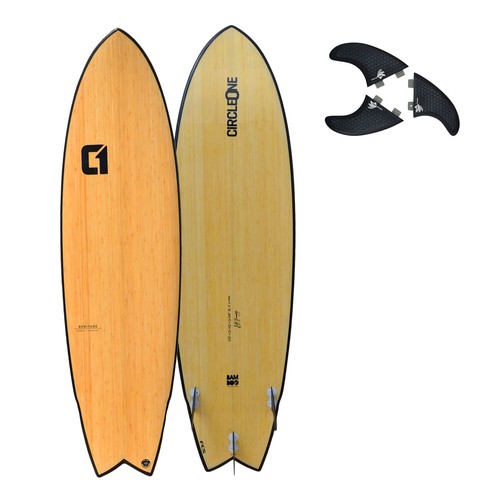 Surfboard 6ft 11in - surfboard, bamboo