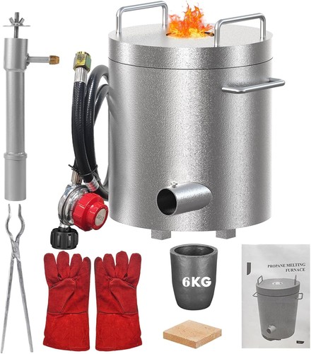 6kg propane melting furnace - melting,