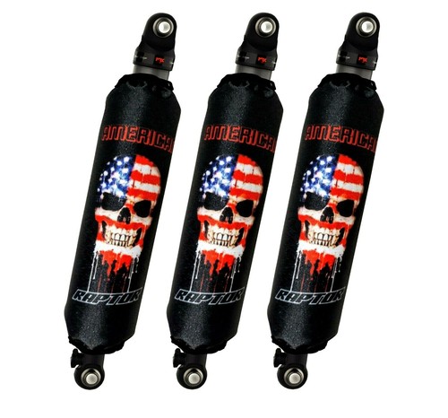 Black american skull shock - black,