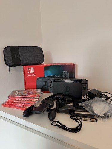Nintendo switch grey console - nintendo,