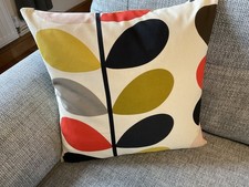 cushion covers orla kiely multi stem fabric Double Sided Hand made 17”x17"