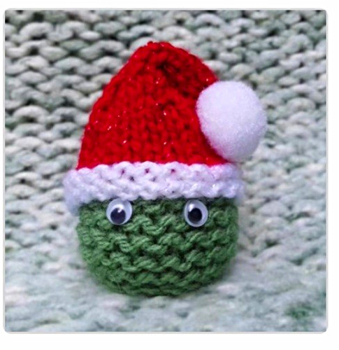 Christmas knitted chocolate - christmas,
