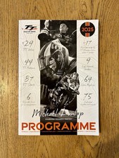 Isle of Man TT 2025 Official Programme Race Guide New