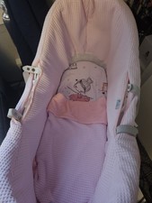 Pod Moses Basket Cover Pink