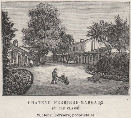 Médoc margaux chateau - mÉdoc., margaux.